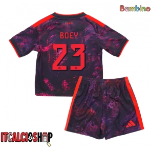 Bayern Munich Sacha Boey #23 Terza Maglia Bambino 2026-27 Manica Corta (+ Pantaloni corti)